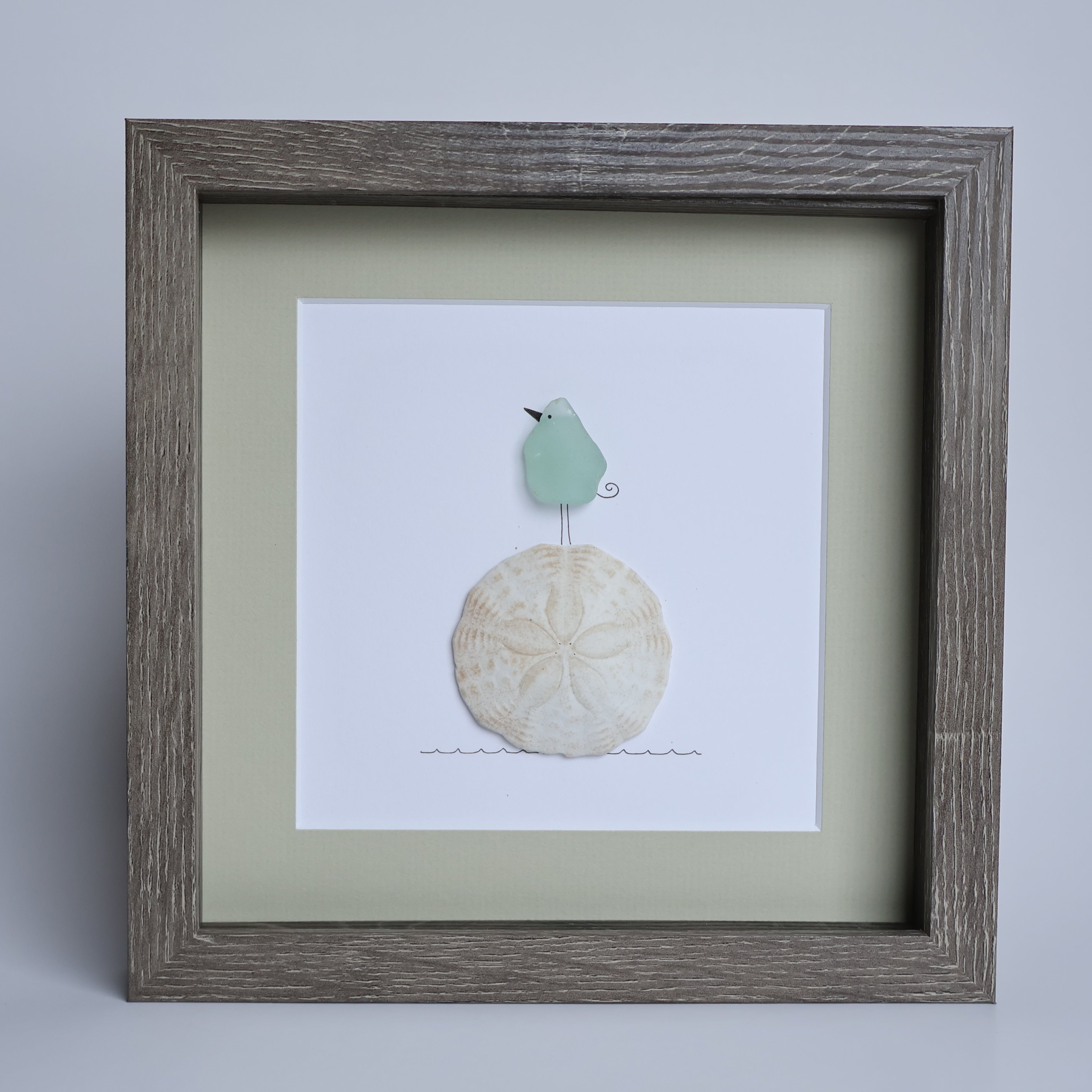 Birds on Shells & Coral – Driftsea Creations