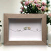 Mini Sea Glass Love Birds Picture