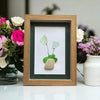 Potted Sea Glass Flower Picture