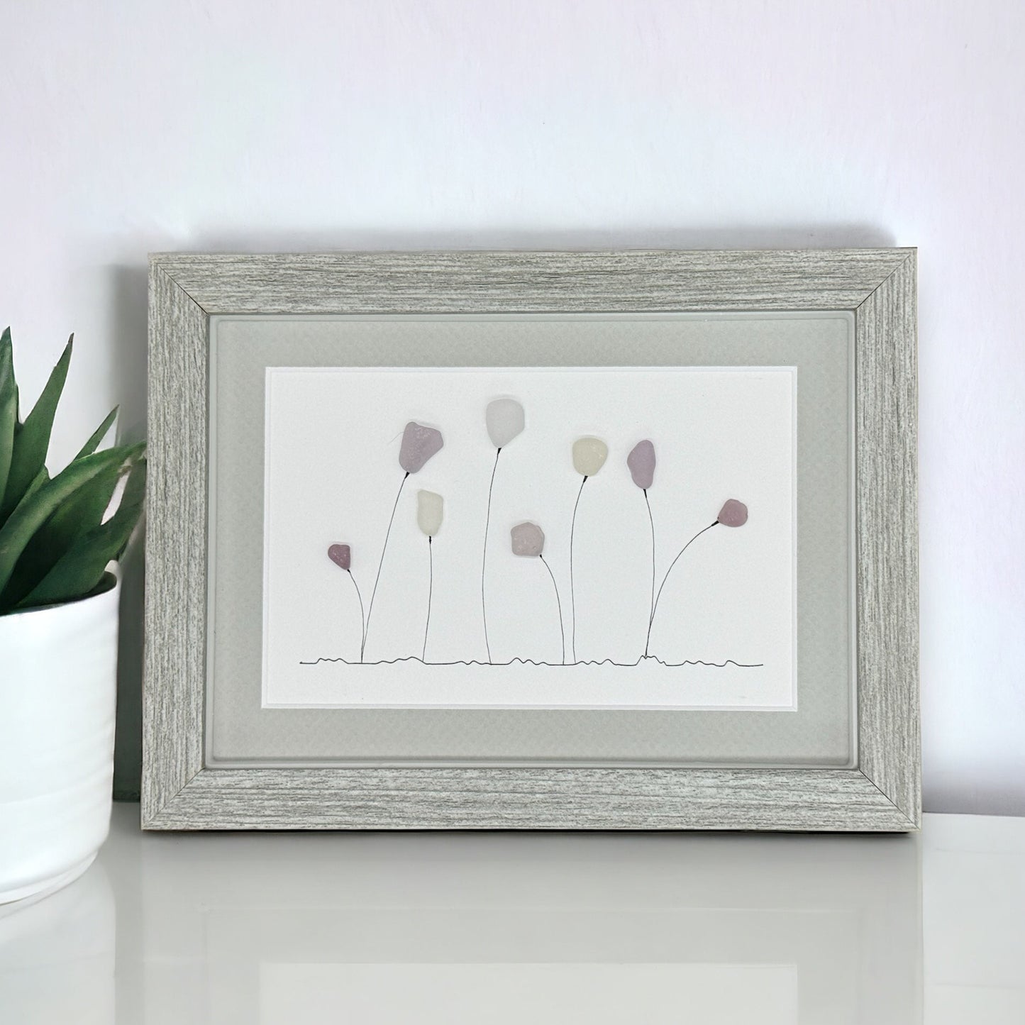 sea glass art