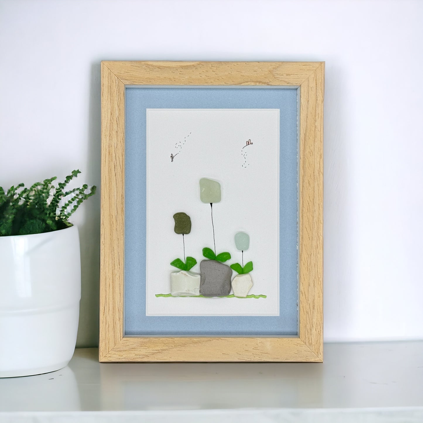 sea glass art