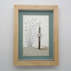 Your Own Beach Sand Sea Glass Bird on Beach Sign Picture